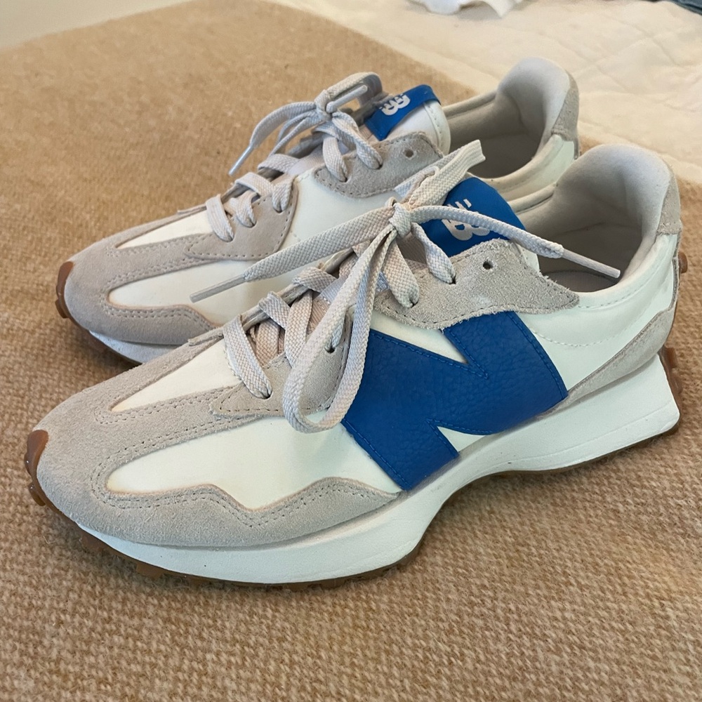New Balance Blue and White Women's Sneakers